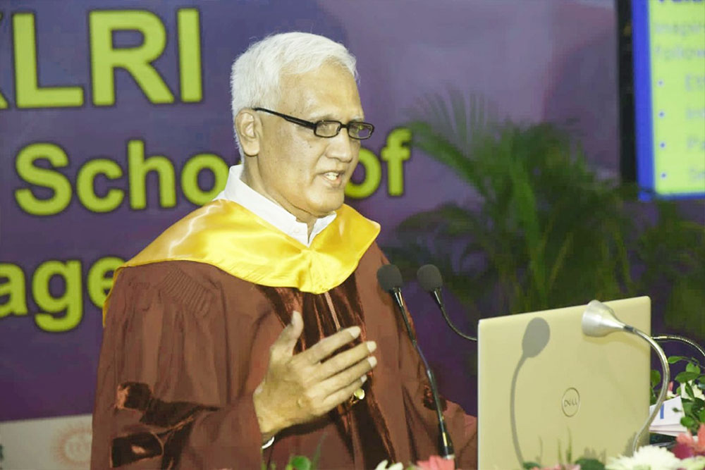 Fr. Paul Fernandes. S.J., Director, XLRI